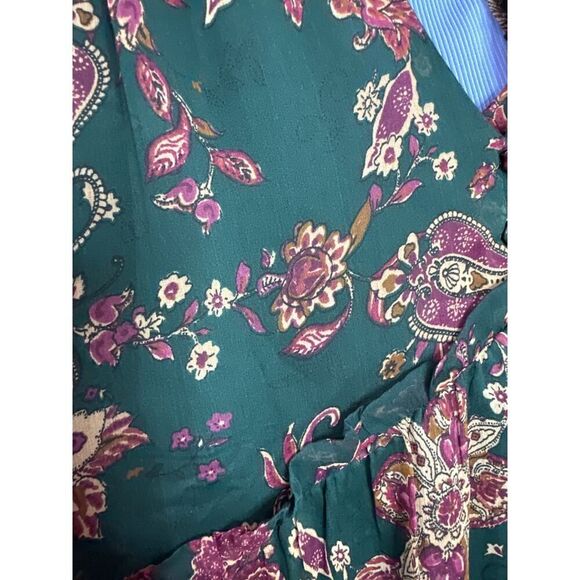 Band of Gypsies We The Free Wrap Dress Size Medium - Picture 6 of 14